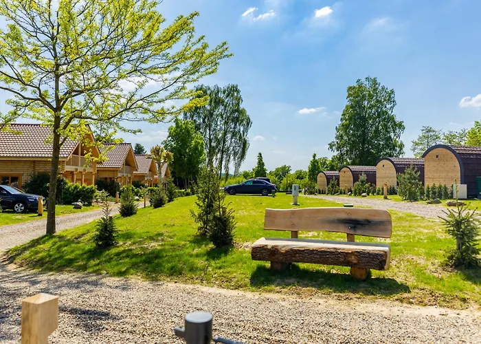 Woodlodge De Luxe 2 Persoons Kamp alanı *